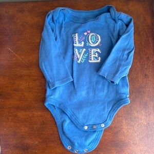 6-9 month Hudson baby onesie